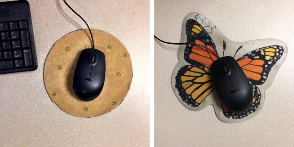 No more cat lady mouse pad!